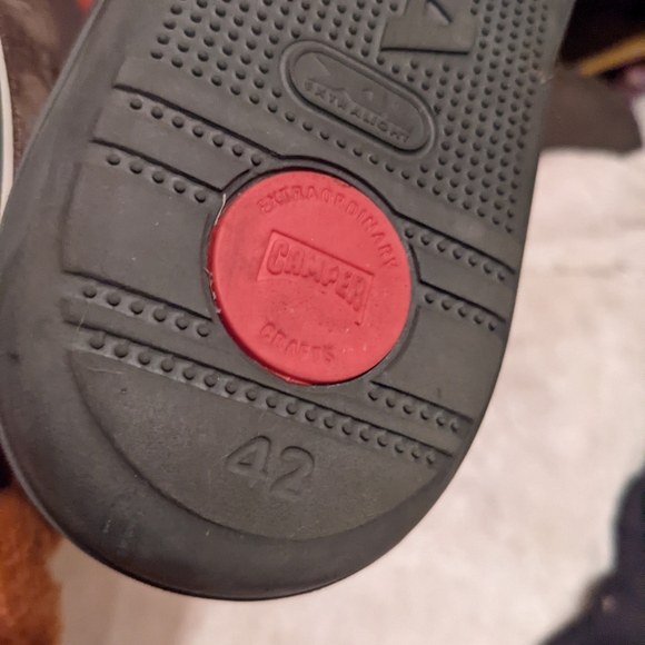 Camper brown suede Beetle lace up sneakers - Picture 4 of 10